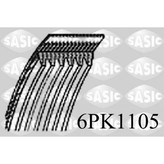 6PK1105 - V-Ribbed Belt 