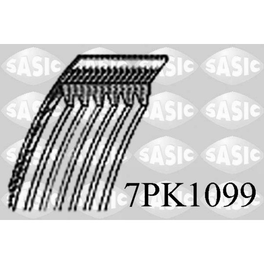 7PK1099 - V-Ribbed Belt 