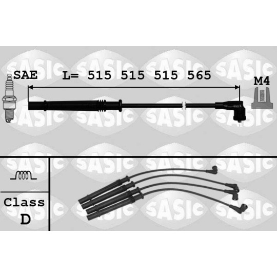 9284012 - Ignition Cable Kit 