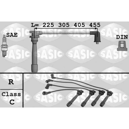 9286051 - Ignition Cable Kit 
