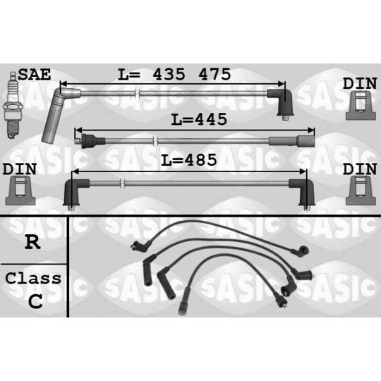 9286063 - Ignition Cable Kit 