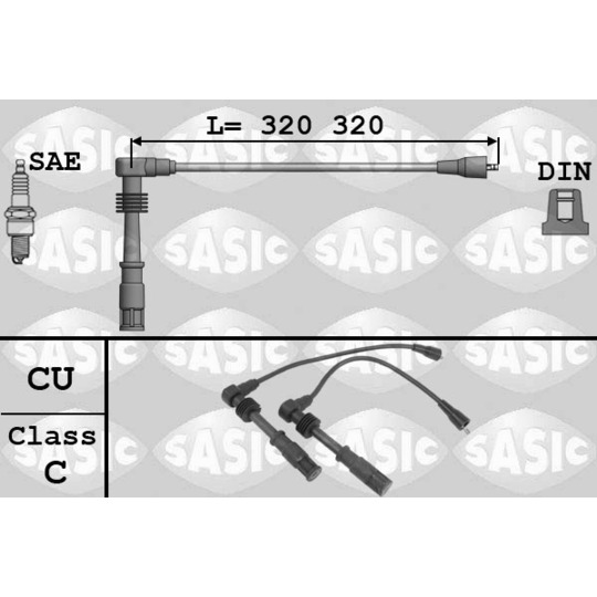 9286060 - Ignition Cable Kit 