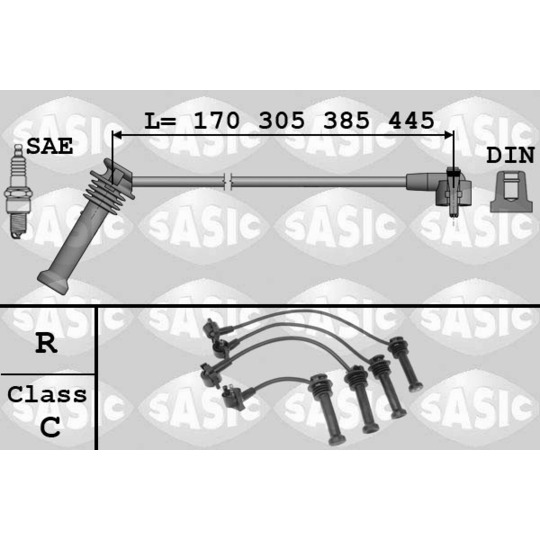 9286054 - Ignition Cable Kit 