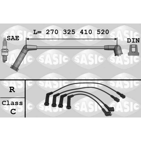 9286077 - Ignition Cable Kit 