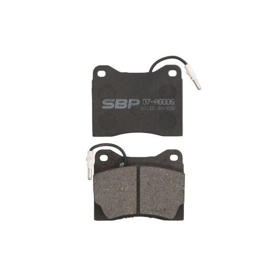 07-AG006 - Brake Pad Set, disc brake 