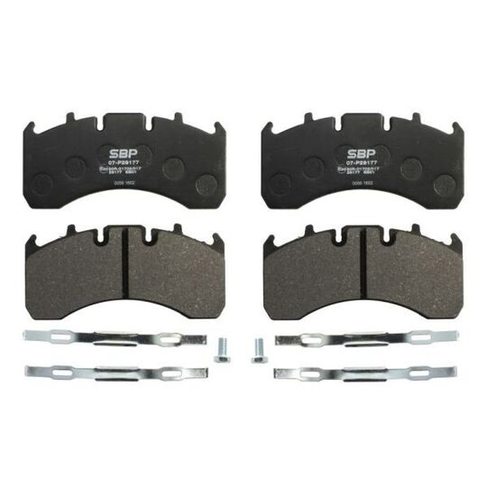 07-P29177 - Brake Pad Set, disc brake 