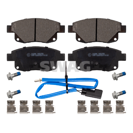 50 91 6701 - Brake Pad Set, disc brake 