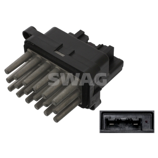 50 93 8645 - Resistor, interior blower 