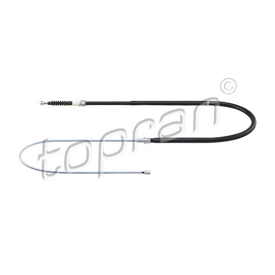 117 691 - Cable, parking brake 