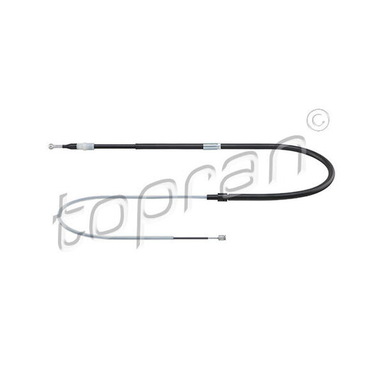 117 697 - Cable, parking brake 