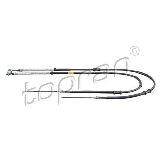 208 040 - Cable, parking brake 