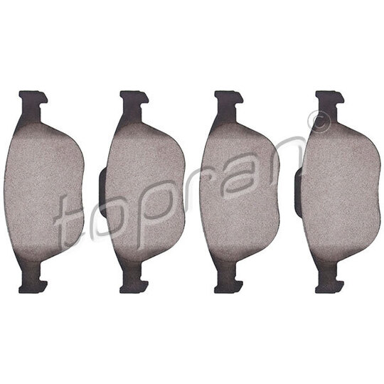 302 050 - Brake Pad Set, disc brake 