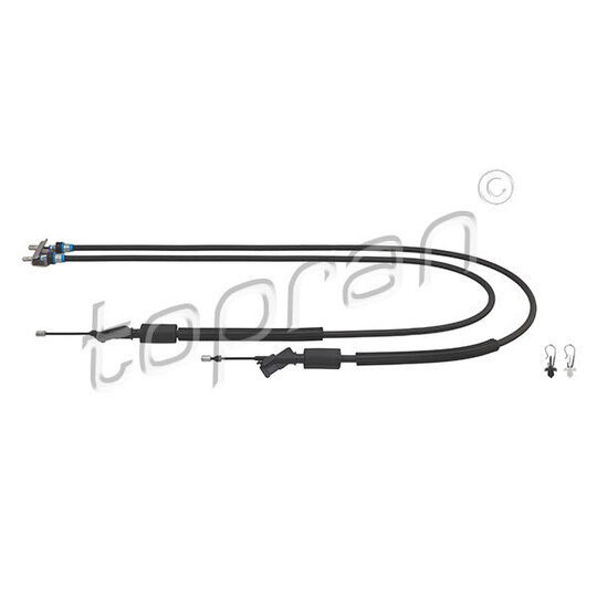 304 747 - Cable, parking brake 
