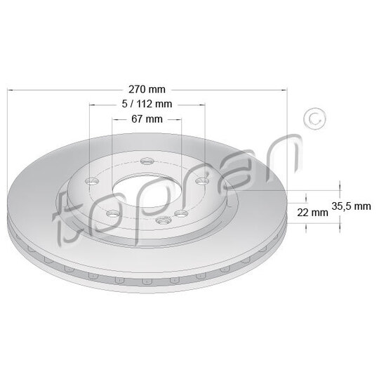 401 926 - Brake disk 