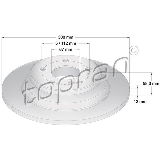 407 769 - Brake disk 