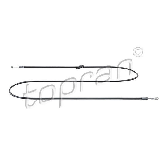 409 198 - Cable, parking brake 