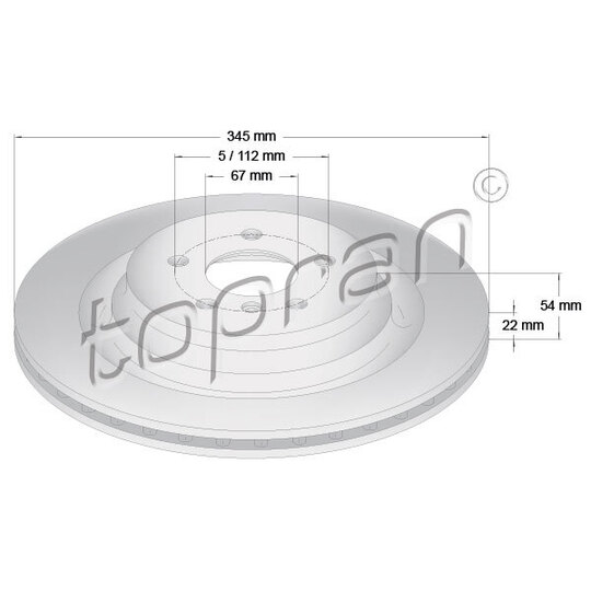 409 488 - Brake Disc 