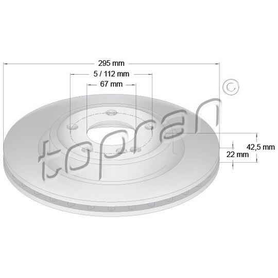 409 553 - Brake Disc 