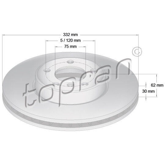 501 190 - Brake disk 