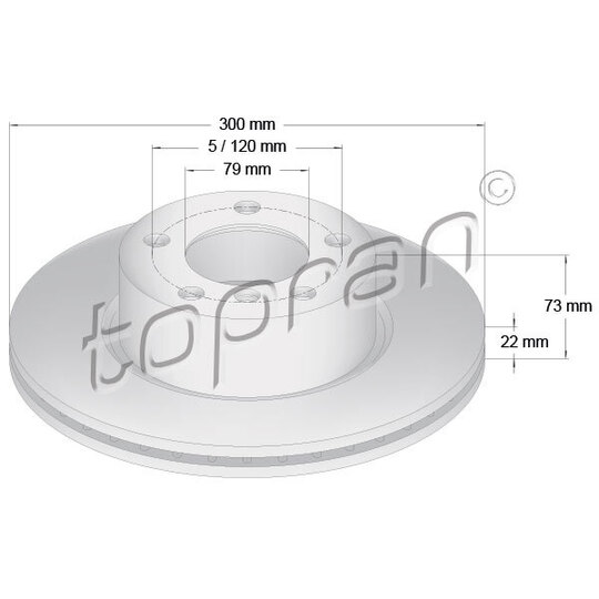 501 901 - Brake Disc 