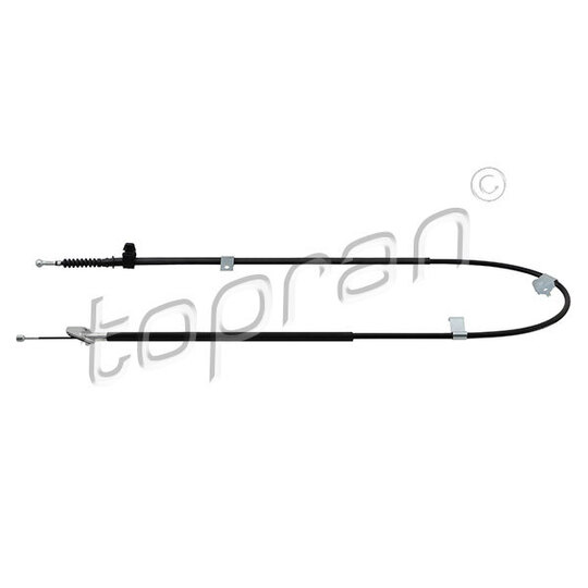 601 278 - Cable, parking brake 