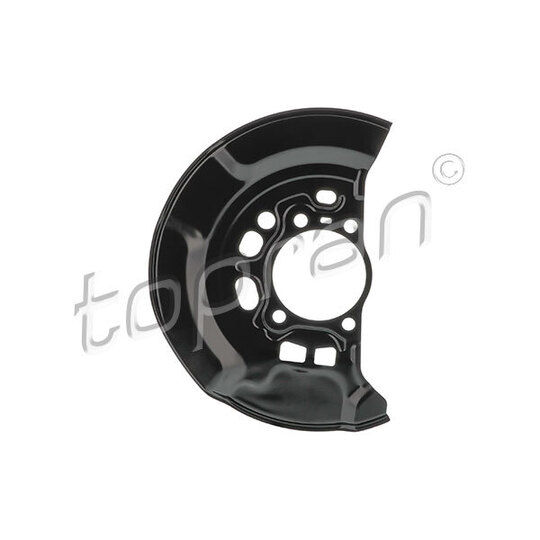 601 643 - Splash Panel, brake disc 