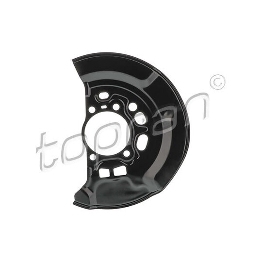 601 644 - Splash Panel, brake disc 