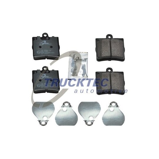 02.35.107 - Brake Pad Set, disc brake 