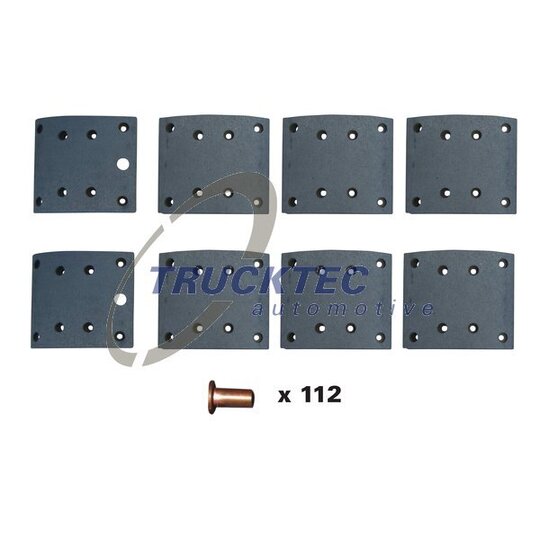 03.35.123 - Brake Lining Kit, drum brake 