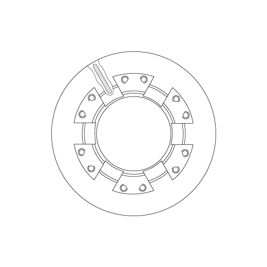 DF5116S - Jarrulevy 