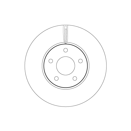 DF6975 - Brake Disc 