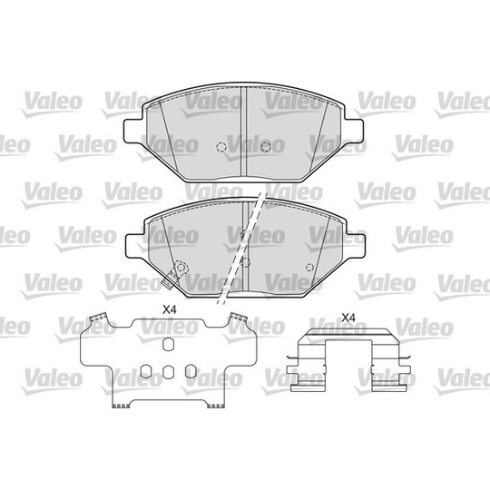 601686 - Brake Pad Set, disc brake 