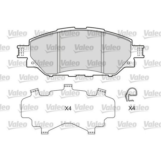 601681 - Brake Pad Set, disc brake 