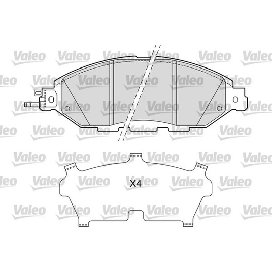 601675 - Brake Pad Set, disc brake 