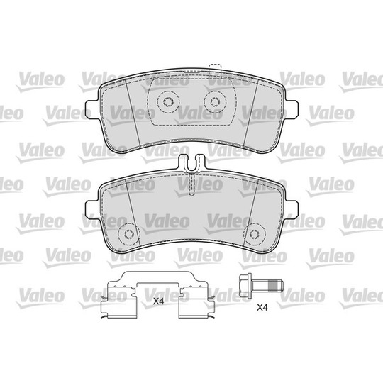 601666 - Brake Pad Set, disc brake 