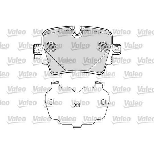 601670 - Brake Pad Set, disc brake 