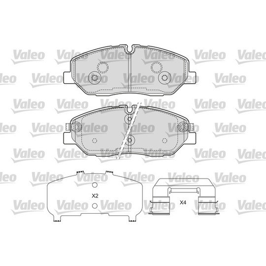 601691 - Brake Pad Set, disc brake 