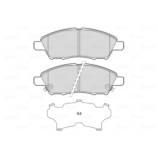 601717 - Brake Pad Set, disc brake 