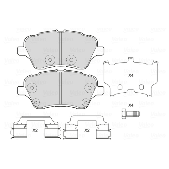 601703 - Brake Pad Set, disc brake 