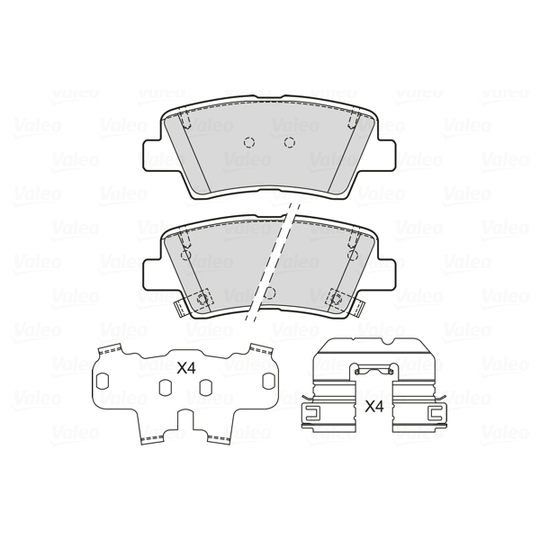 601718 - Brake Pad Set, disc brake 