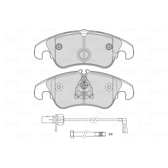 601714 - Brake Pad Set, disc brake 