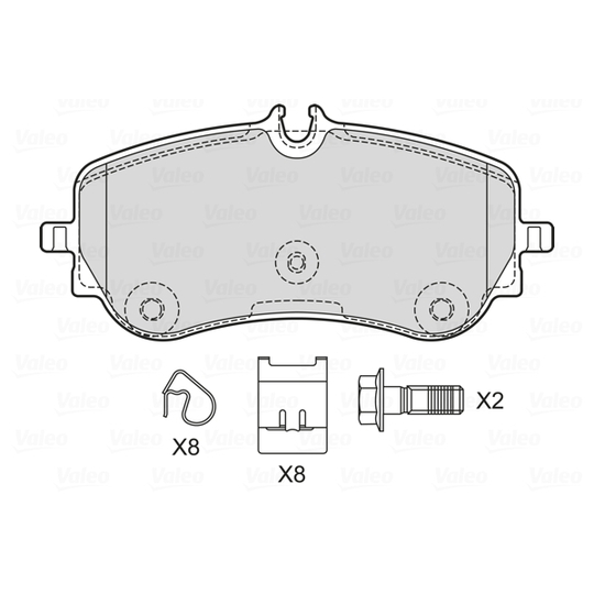 601741 - Brake Pad Set, disc brake 