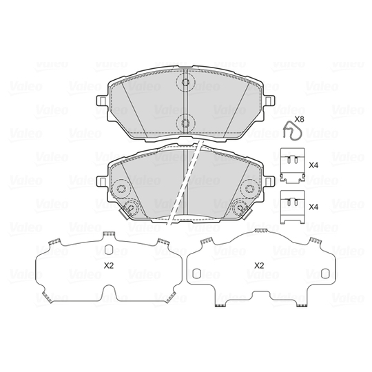 601750 - Brake Pad Set, disc brake 