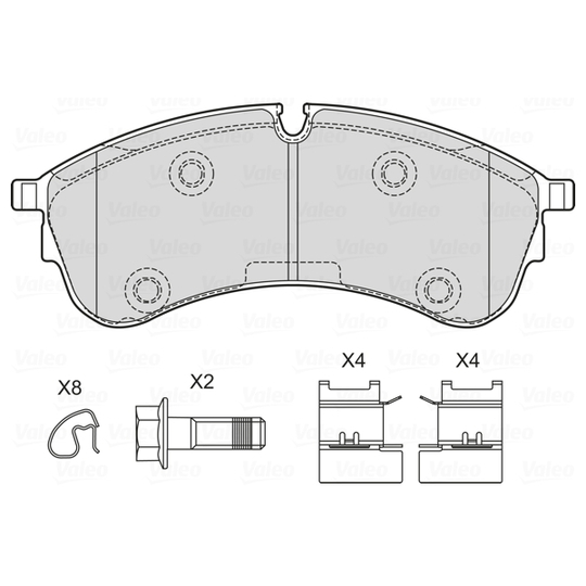 601761 - Brake Pad Set, disc brake 