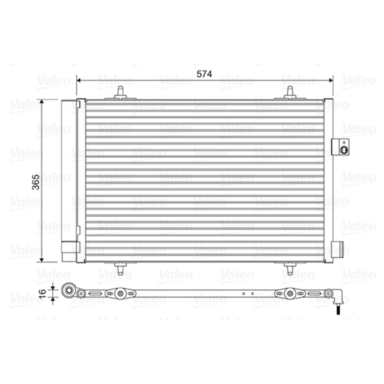 814420 - Condenser, air conditioning 