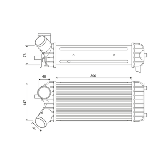 818365 - Kompressoriõhu radiaator 