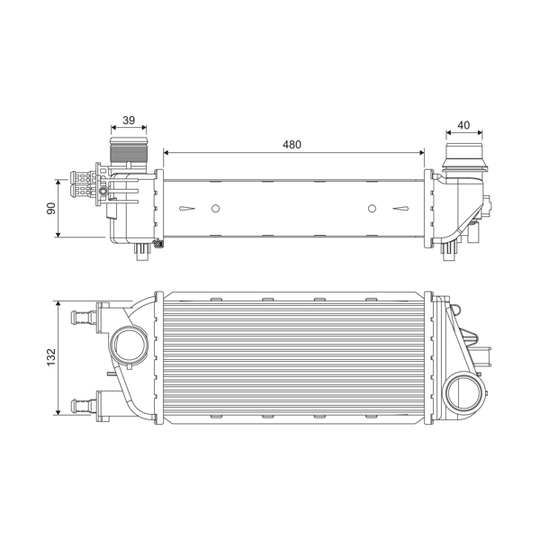 818388 - Kompressoriõhu radiaator 