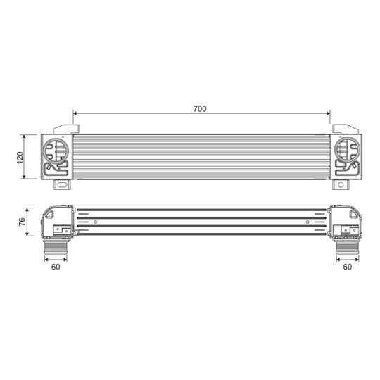 818386 - Intercooler, charger 