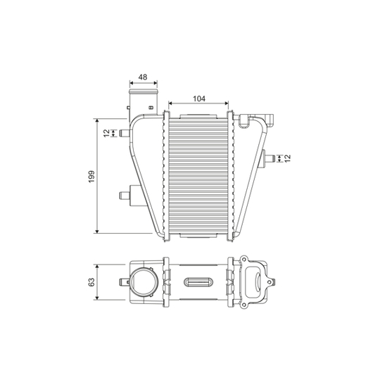 818373 - Kompressoriõhu radiaator 