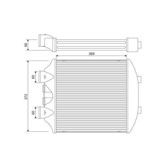 818393 - Kompressoriõhu radiaator 